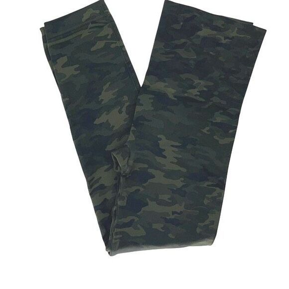 Spanx Womens Camo Look At Me Seamless Leggings Green Size Large - Picture 4 of 8